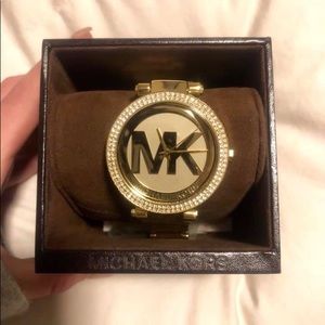 Women’s Michael Kors Parker gold watch